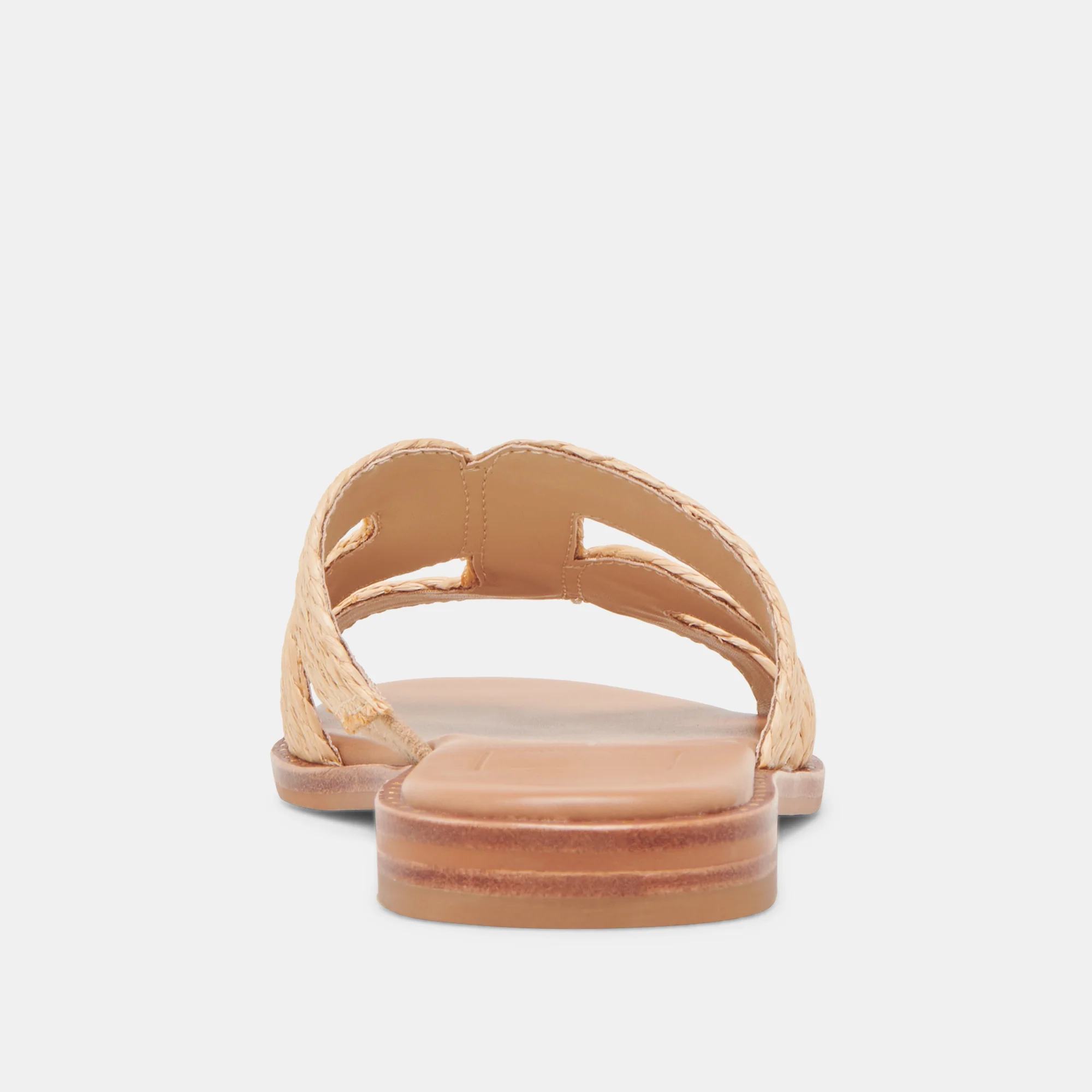EMON WIDE SANDALS LT NATURAL RAFFIA - Image 7