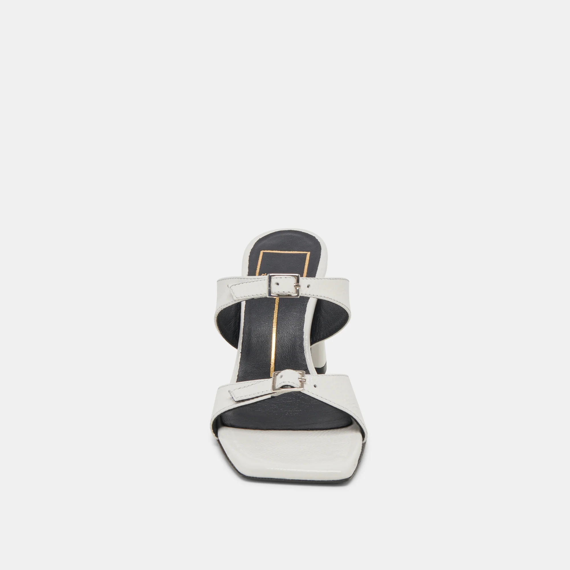 SHANE HEELS OFF WHITE CRINKLE PATENT - Image 11